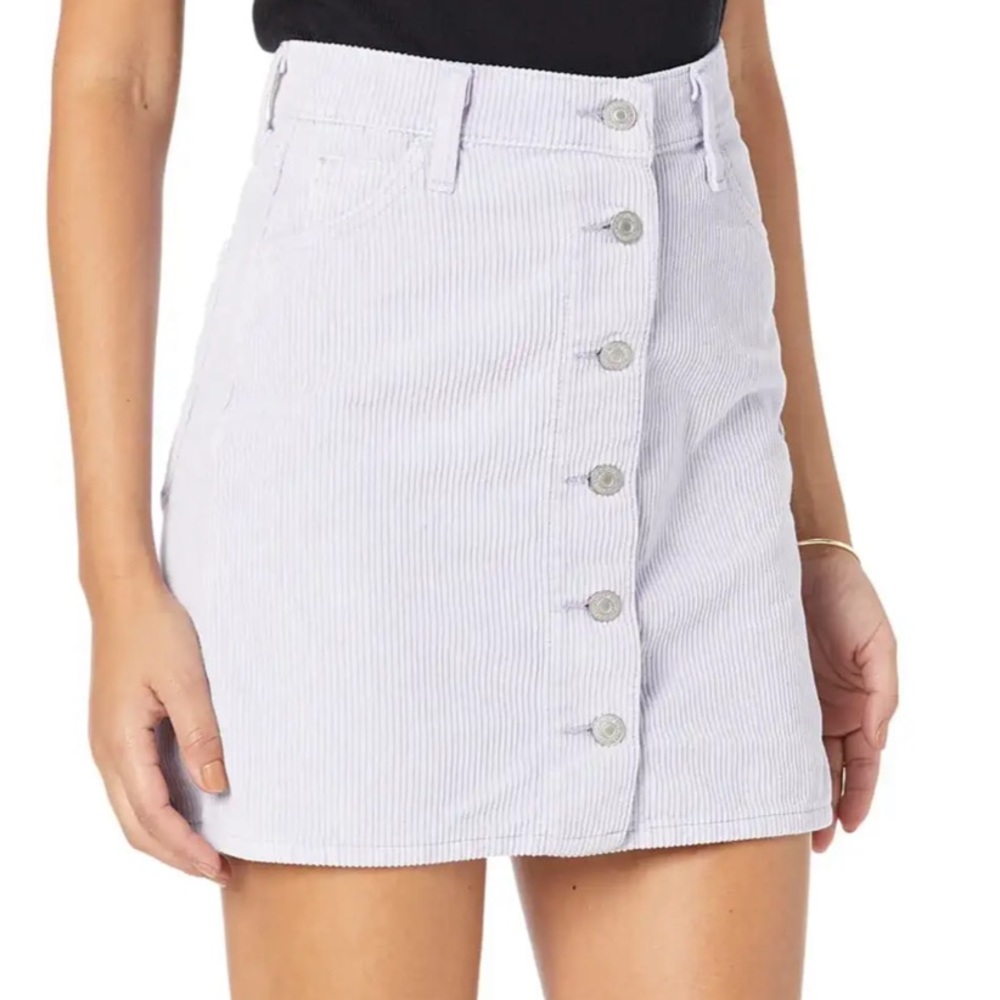 New Levi's Button Down 5 pocket corduroy Mini Skirt